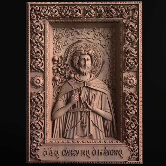 Relief 3D-Druckmodell .c4d .max .obj .3ds .fbx .stl .blend 