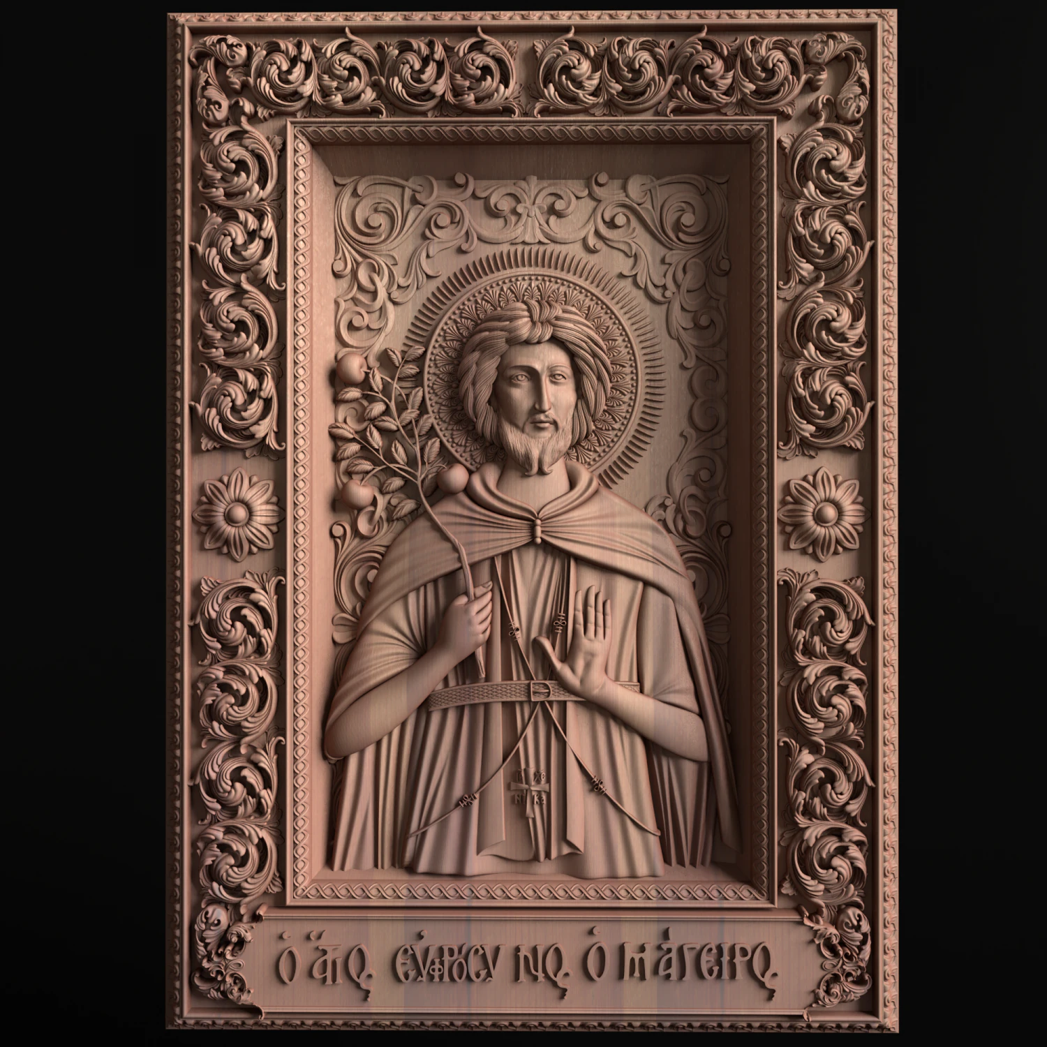 Relief 3D Print Model .c4d .max .obj .3ds .fbx .stl .blend 