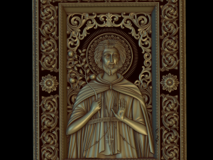 Relief 3D-Druckmodell
