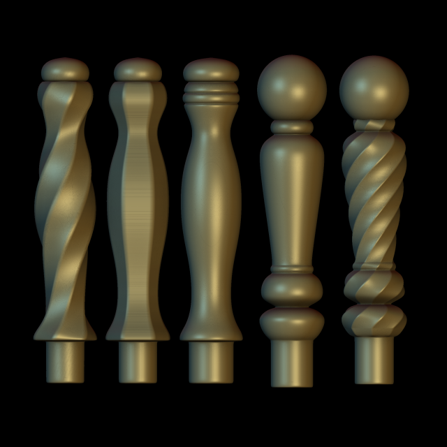 Gingerbread shape Model Cetak 3D .c4d .max .obj .3ds .fbx .stl .blend 