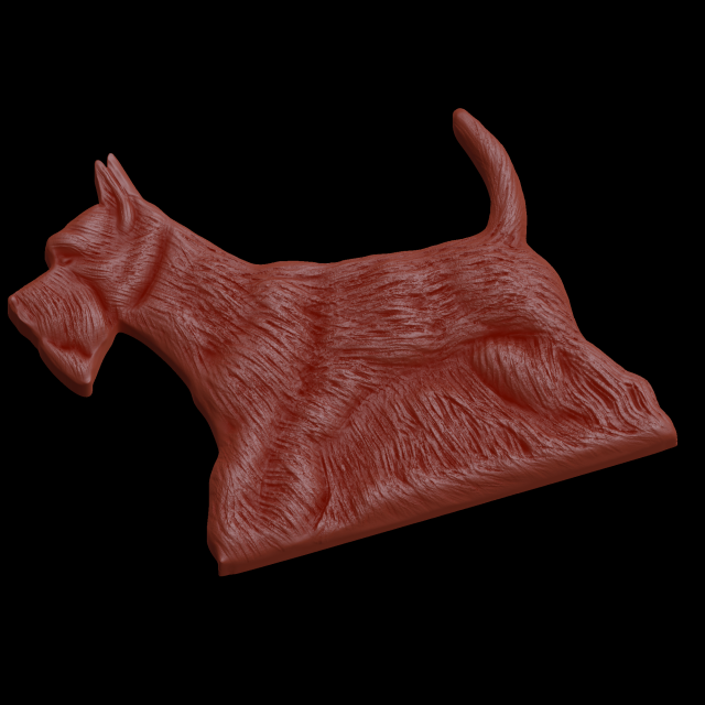 Relief 3D प्रिंट मॉडल .c4d .max .obj .3ds .fbx .stl .blend 