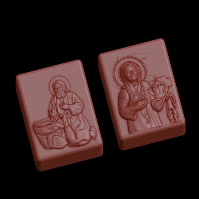 Relief 3Dプリントモデル .c4d .max .obj .3ds .fbx .stl .blend