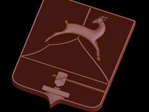 Relief 3D-Druckmodell