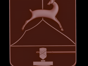 Relief 3D-Druckmodell