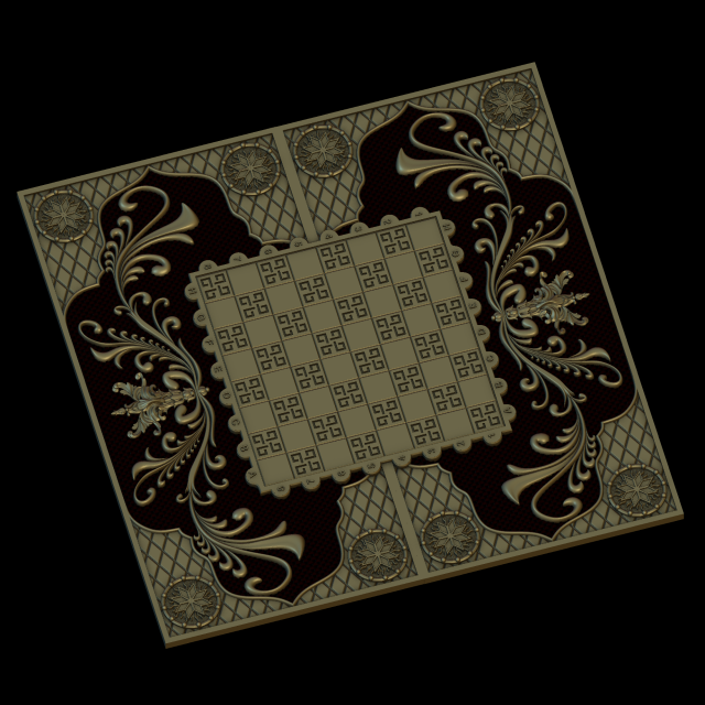 Relief 3D 프린트 모델 .c4d .max .obj .3ds .fbx .stl .blend 