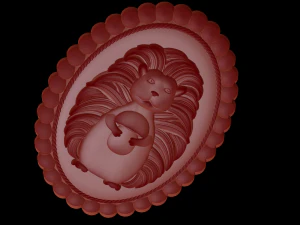 Gingerbread shape 3D Print Model