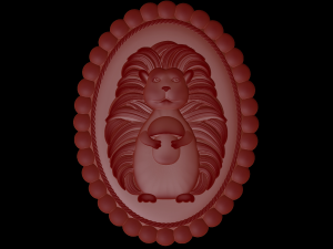 Gingerbread shape 3D Print Model