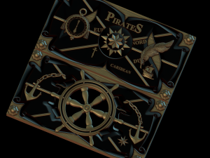 Relief 3D Print Model