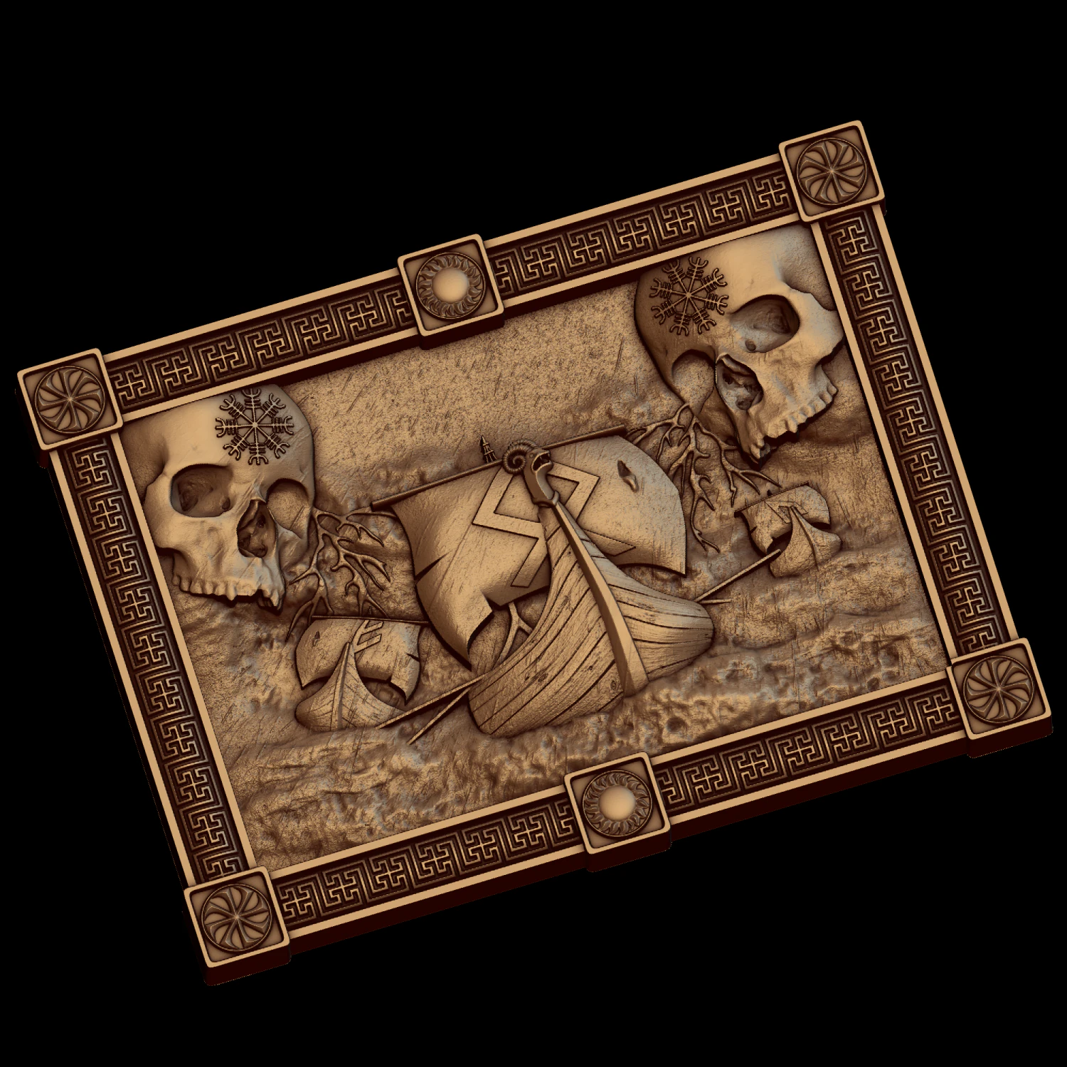 Relief 3D Print Model .c4d .max .obj .3ds .fbx .stl .blend 