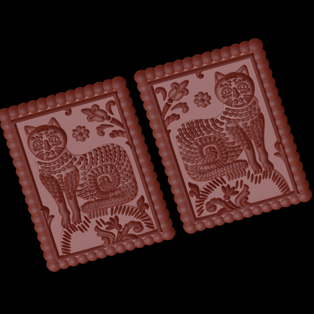 Relief Modello di stampa 3D .c4d .max .obj .3ds .fbx .stl .blend 