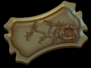 Relief 3D-Druckmodell