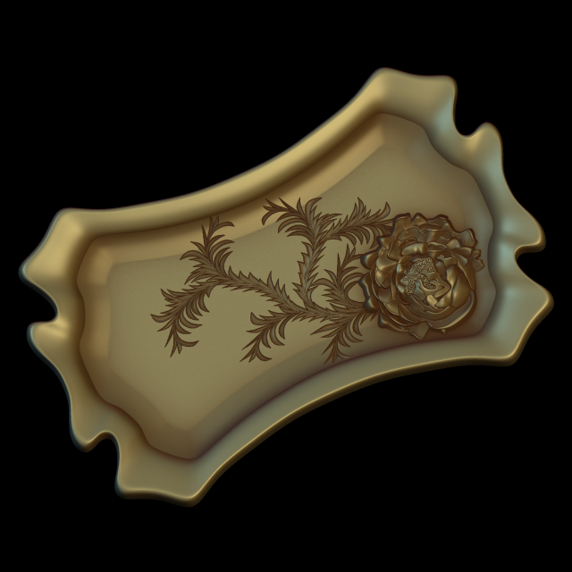 Relief 3D-Druckmodell .c4d .max .obj .3ds .fbx .stl .blend 