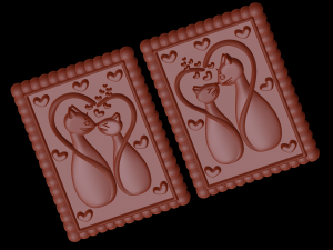 Relief 3Dプリントモデル