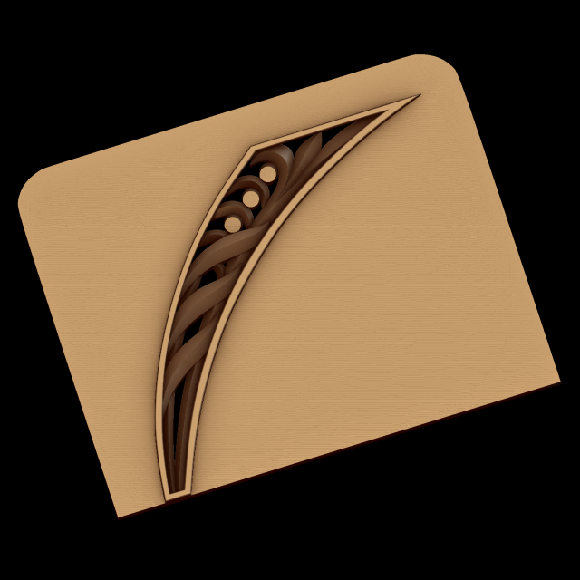 Relief Modello di stampa 3D .c4d .max .obj .3ds .fbx .stl .blend