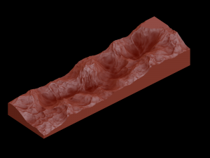 Relief Modelo de impresión 3D