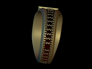 Relief 3D-Druckmodell
