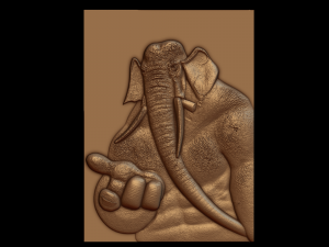 Relief Modelo de Impressão 3D