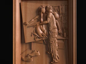 안도 3D 프린트 모델