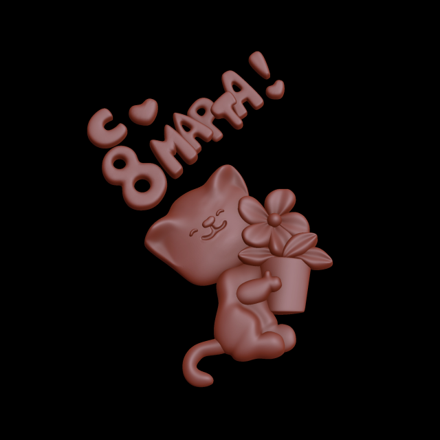Relief 3Dプリントモデル .c4d .max .obj .3ds .fbx .stl .blend 
