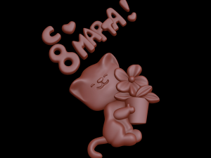 Relief 3D-printmodel