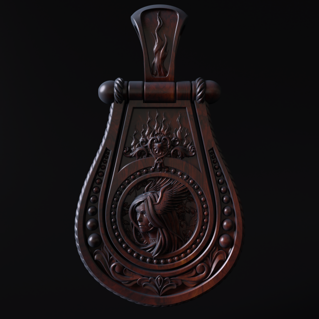 Relief Model do druku 3D .c4d .max .obj .3ds .fbx .stl .blend 