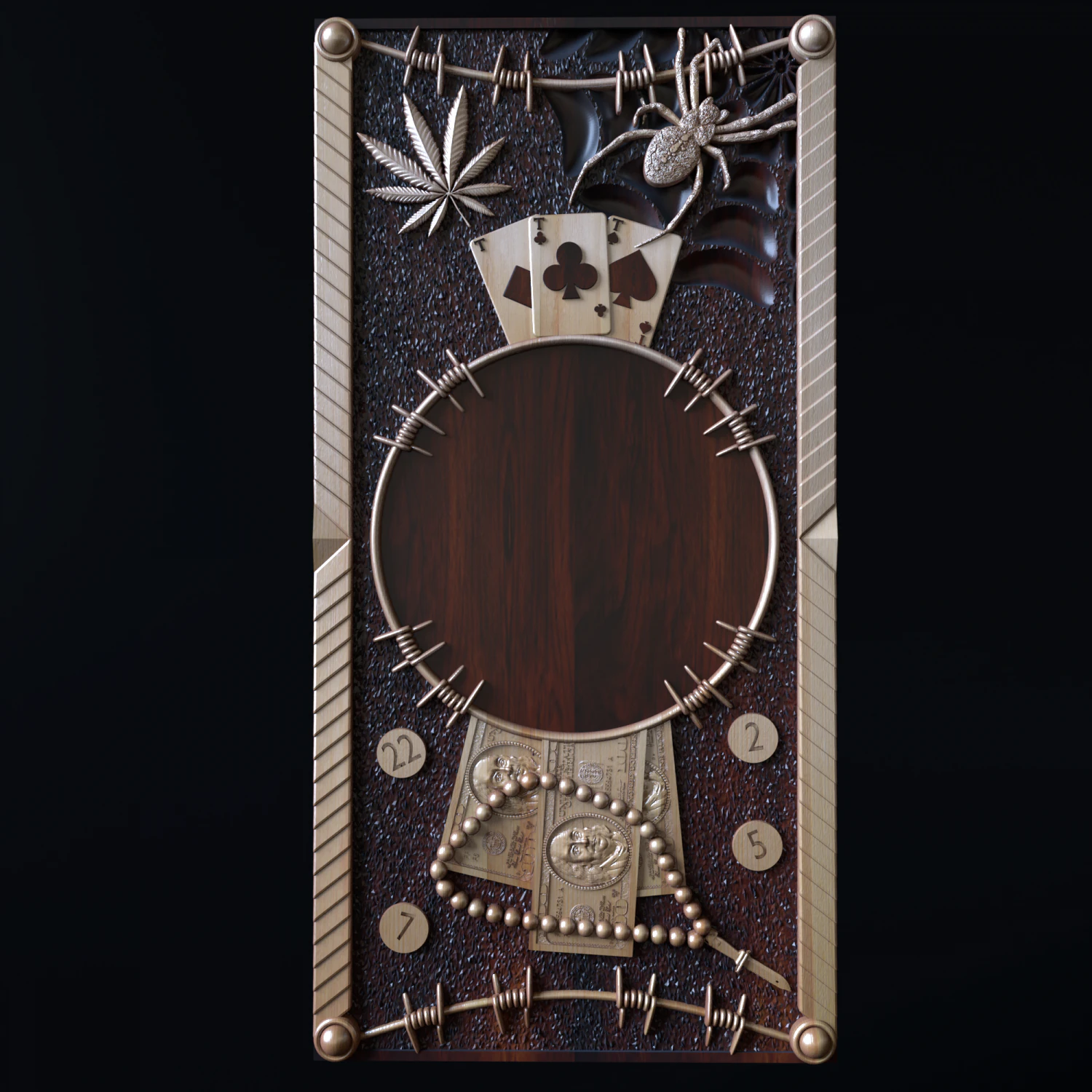 Relief 3D Print Model .c4d .max .obj .3ds .fbx .stl .blend