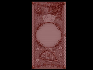 Relief 3D Baskı Modeli