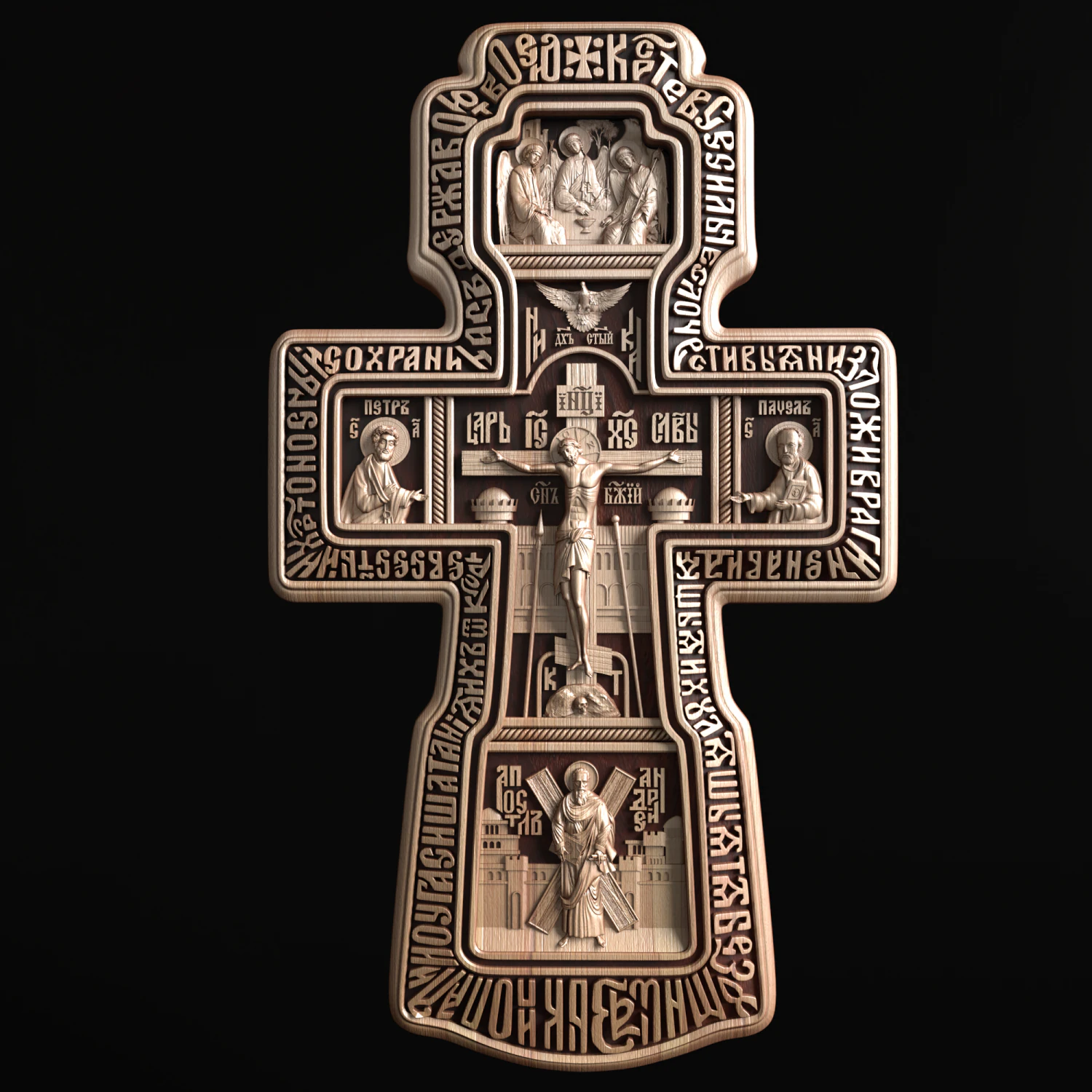 Relief 3D Print Model .c4d .max .obj .3ds .fbx .stl .blend