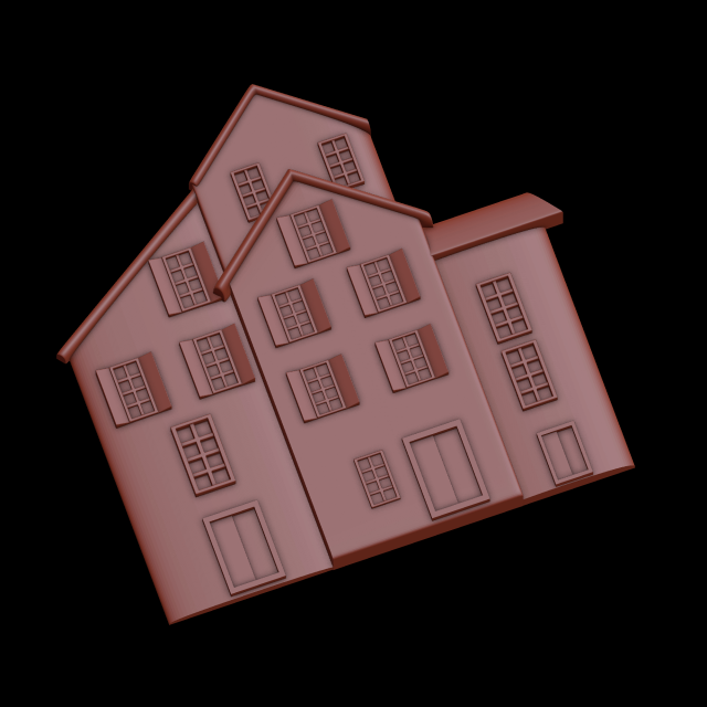 Relief Modello di stampa 3D .c4d .max .obj .3ds .fbx .stl .blend 