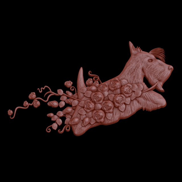 Relief Modelo de impresión 3D .c4d .max .obj .3ds .fbx .stl .blend 