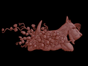 Relief 3D Print Model