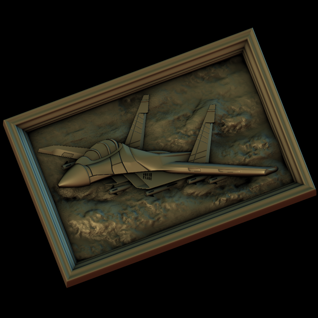 Relief 3D प्रिंट मॉडल .c4d .max .obj .3ds .fbx .stl .blend 
