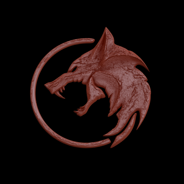 Relief Modello di stampa 3D .c4d .max .obj .3ds .fbx .stl .blend