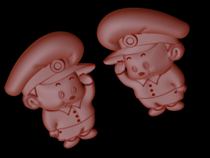 Relief 3D 프린트 모델