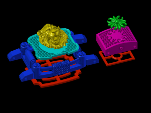 Relief 3D Принт Модель