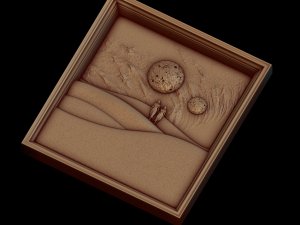 Relief 3D Baskı Modeli