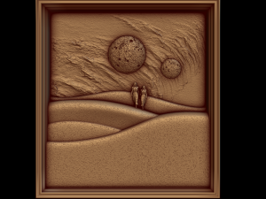 Relief 3D Baskı Modeli