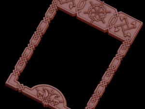 Relief 3D-Druckmodell