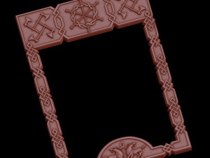 Relief 3D-Druckmodell