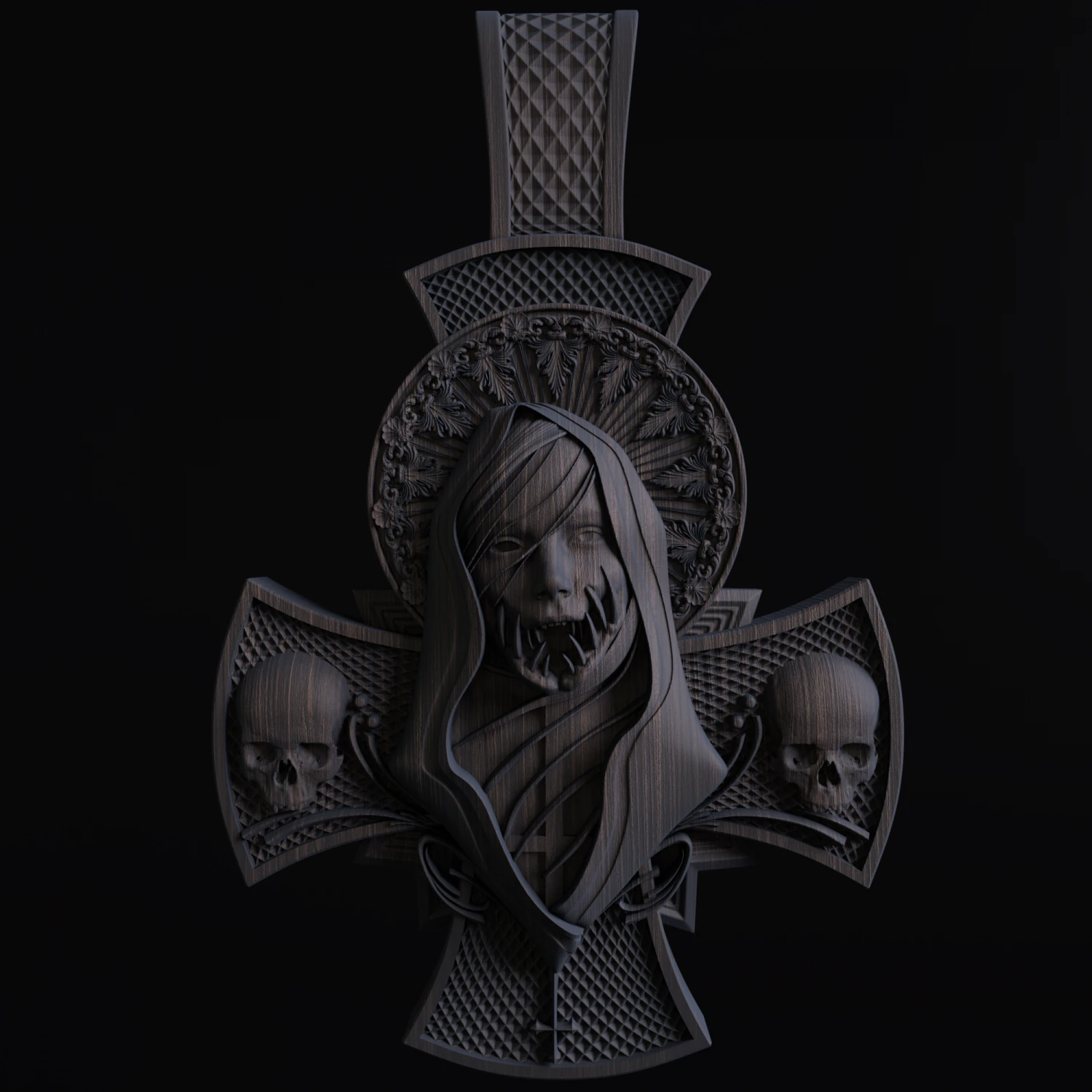 Relief 3D Print Model .c4d .max .obj .3ds .fbx .stl .blend 