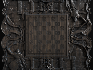 Relief 3D-Druckmodell