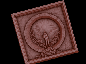 Relief 3D 打印模型