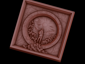 Relief 3D 打印模型