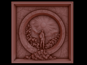 Relief 3D 打印模型