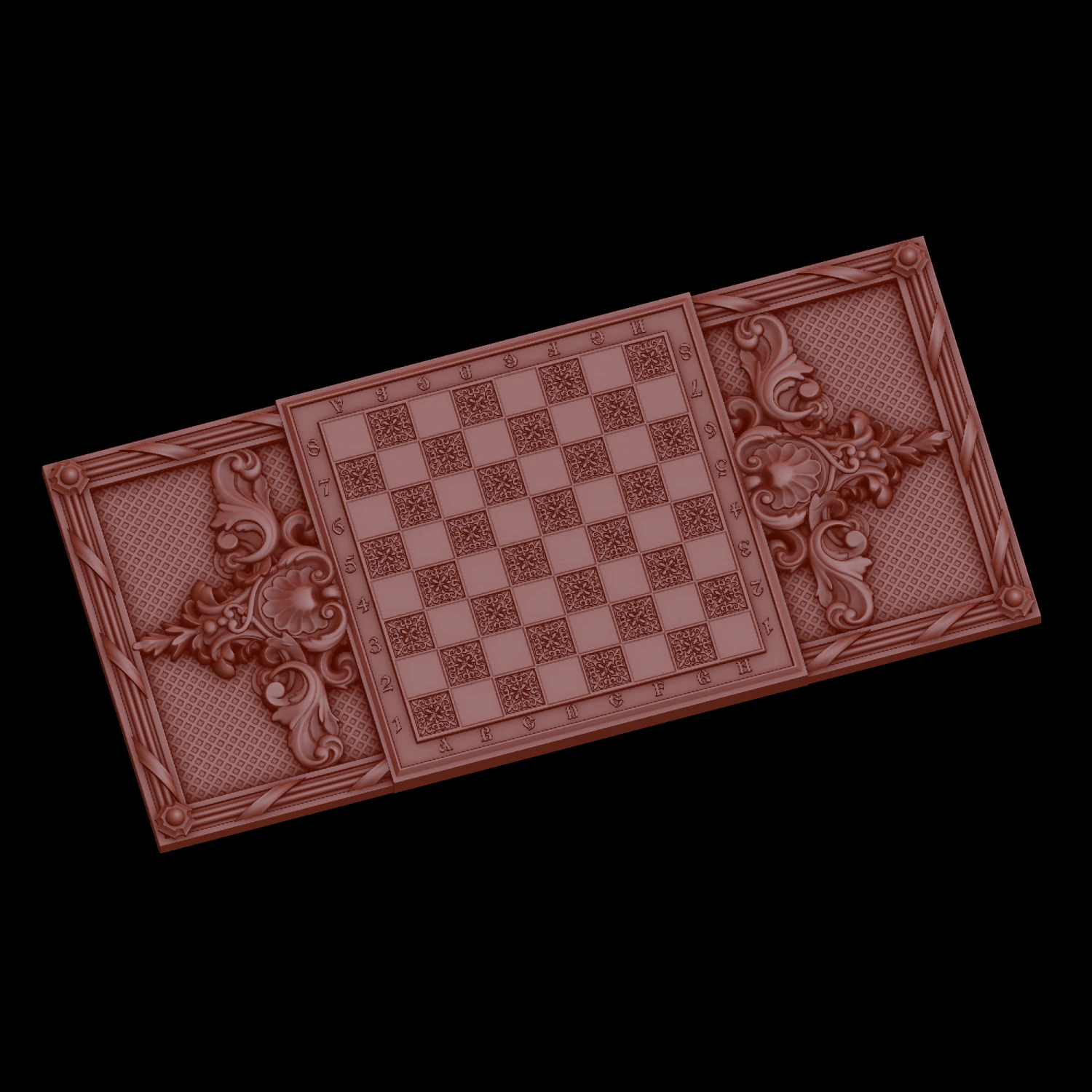 Relief 3D Print Model .c4d .max .obj .3ds .fbx .stl .blend