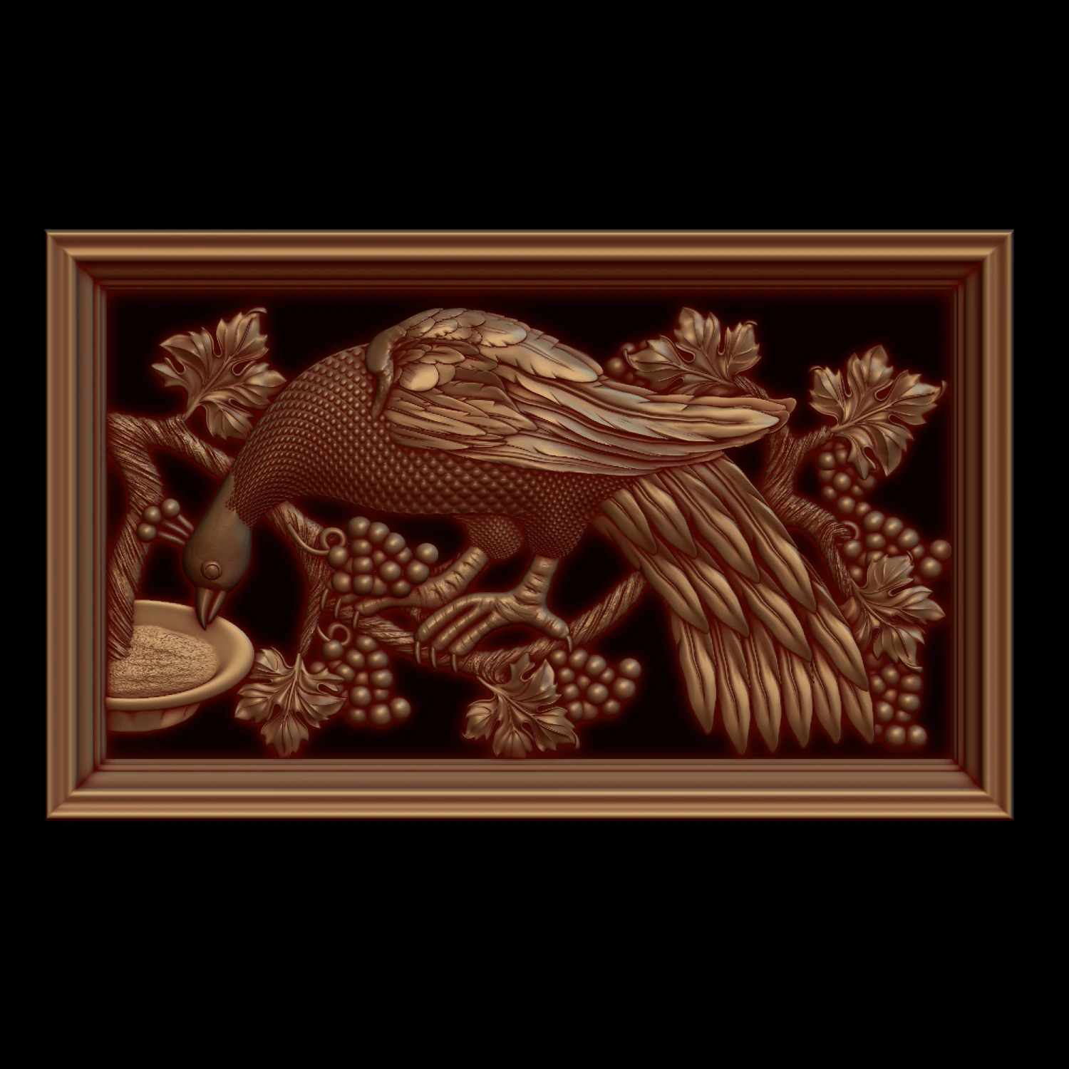 Relief 3D Print Model .c4d .max .obj .3ds .fbx .stl .blend 