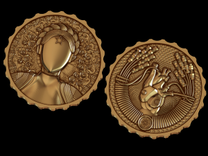 Relief Modelo de impresión 3D