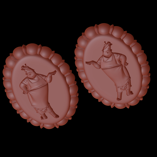 Relief 3D Принт Модель .c4d .max .obj .3ds .fbx .stl .blend 
