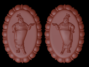 Relief 3D Принт Модель