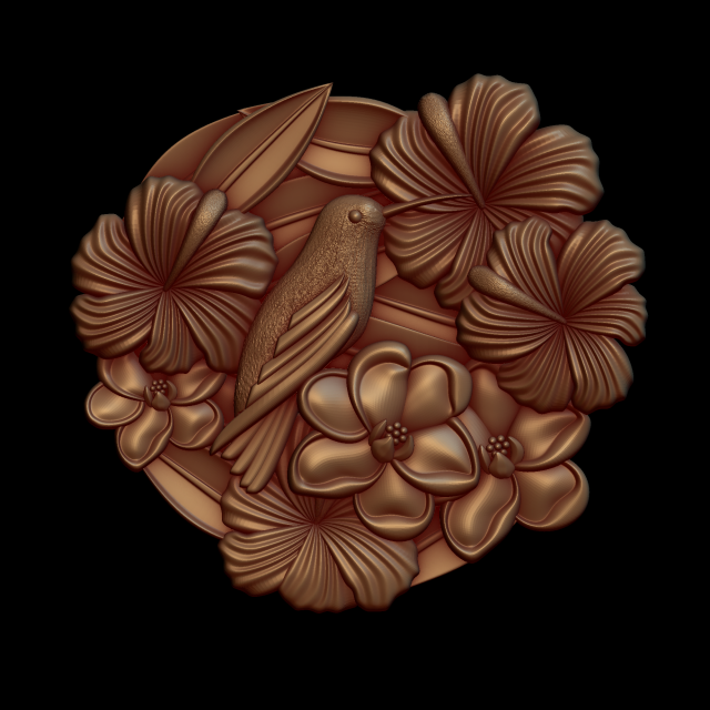 Relief 3D 프린트 모델 .c4d .max .obj .3ds .fbx .stl .blend 